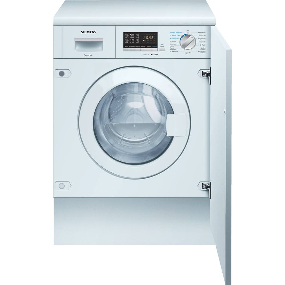 WK14D543 iQ500, Einbau-Waschtrockner, 7/4 kg