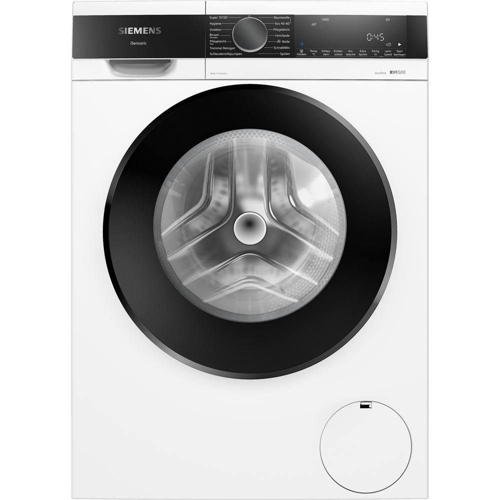 WG44G2140 iQ500, Waschmaschine, Frontlader, 9 kg, 1400 U/min.